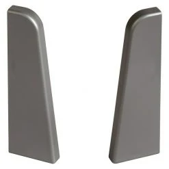 Angebote ❤️ BAUHAUS Egger Endkappe Silber, 2 Stk., Passend Für: Egger Sockelleisten 17 X 60 Mm 🔔
