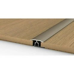 Bestpreis 👍 BAUHAUS LOGOCLIC Übergangsprofil 303 Edelstahl Matt, 0,9 M X 34 Mm, Montageart: Stecken ✨