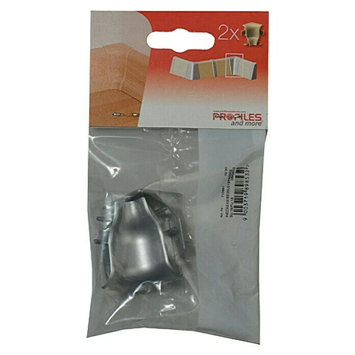 Neu 🛒 BAUHAUS Profiles And More Innenecke SU18/FU18 Silber, 2 Stk. 🤩 – Bild 2