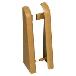 Angebote 🎁 BAUHAUS Profiles And More Endkappe FU60L Birne Golden, 2 Stk. ⌛