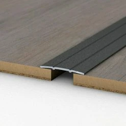 Top 10 ⌛ BAUHAUS LOGOCLIC Übergangsprofil 132 Anthrazit Metallic, 1 M X 38 Mm X 2,5 Mm, Montageart: Kleben ✔️