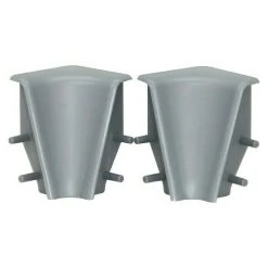 Budget 👍 BAUHAUS Profiles And More Innenecke FU147H Silber, 2 Stk. ⭐