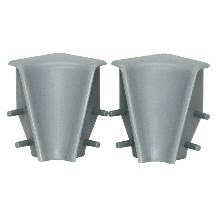 Budget 👍 BAUHAUS Profiles And More Innenecke FU147H Silber, 2 Stk. ⭐