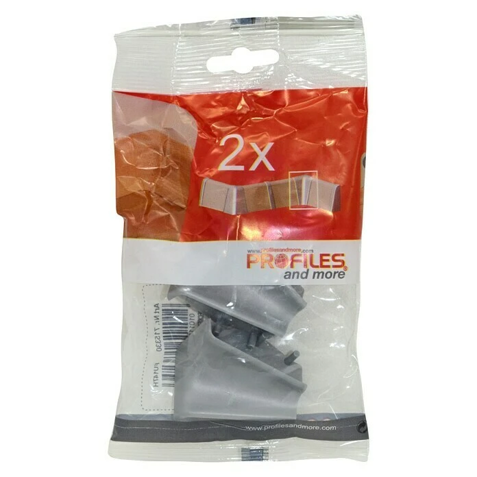 Budget 👍 BAUHAUS Profiles And More Innenecke FU147H Silber, 2 Stk. ⭐ – Bild 2