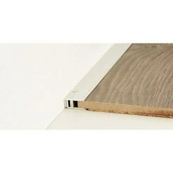 Schlussverkauf 🎁 BAUHAUS LOGOCLIC Abschlussprofil 222 Silber, 2,7 M X 21 Mm, Montageart: Schrauben 💯