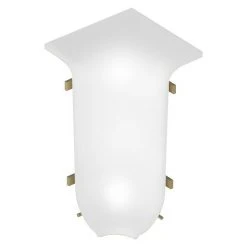 Angebote 🎁 BAUHAUS LOGOCLIC Innenecke Weiß, 2 Stk., Geeignet Für: Kabelkanal-Sockelleisten 🔔