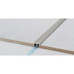 Am billigsten 👍 BAUHAUS LOGOCLIC T-Profil 265 Edelstahl Matt, 2,7 M X 14 Mm, Montageart: Kleben ❤️