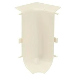 Bestes Angebot 🥰 BAUHAUS LOGOCLIC Innenecke Weiß, 2 Stk., Geeignet Für: Klemmsockelleisten 😀