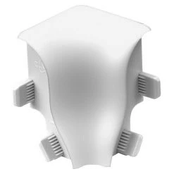 Großhandel ⌛ BAUHAUS LOGOCLIC Innenecke K40 Weiß, 2 Stk., Geeignet Für: Sockelleiste K40 🔥