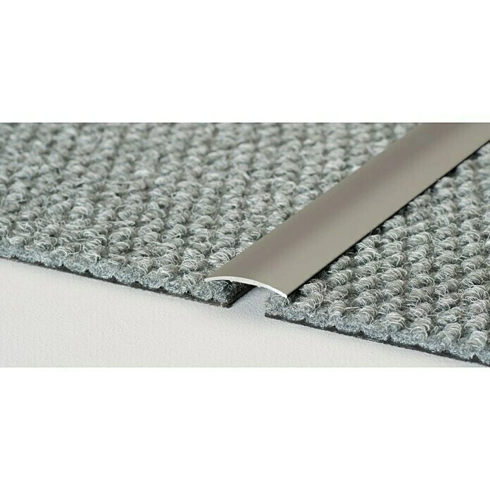 Angebote ✨ BAUHAUS LOGOCLIC Übergangsprofil 130 Edelstahl Matt, 1 M X 30 Mm X 3,9 Mm, Montageart: Kleben 🎁