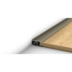 Angebote 👏 BAUHAUS LOGOCLIC Abschlussprofil 313 Edelstahl Matt, 2,7 M X 26 Mm, Montageart: Stecken ✔️