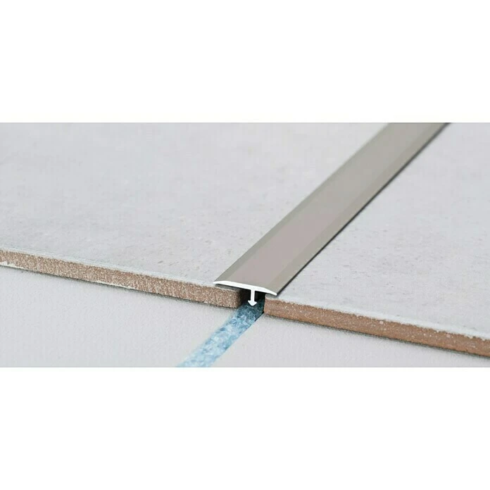 Coupon 🥰 BAUHAUS LOGOCLIC T-Profil 263 Edelstahl Matt, 2,7 M X 20 Mm, Montageart: Kleben 👍