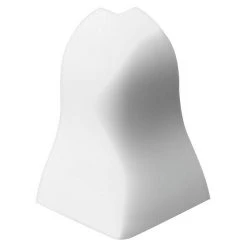 Bestes Angebot 🎁 BAUHAUS LOGOCLIC Außenecke K40 Weiß, 2 Stk., Geeignet Für: Sockelleiste K40 🔥