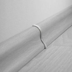 Großhandel 🧨 BAUHAUS LOGOCLIC Übergangskappe K40 Chrom Matt, 2 Stk., Geeignet Für: Sockelleiste K40 🌟