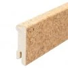Am billigsten 🧨 BAUHAUS Sockelleiste Kork Dunkel 2,4 M X 1,6 Cm X 5,8 Cm ⌛