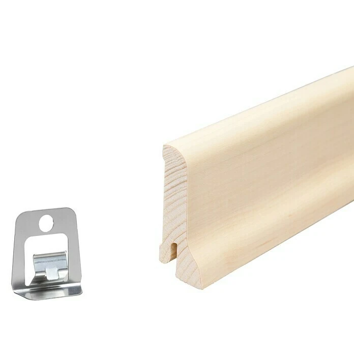 Besorgen ✨ BAUHAUS Sockelleiste Ahorn 2,4 M X 2,1 Cm X 6 Cm 😉 – Bild 4
