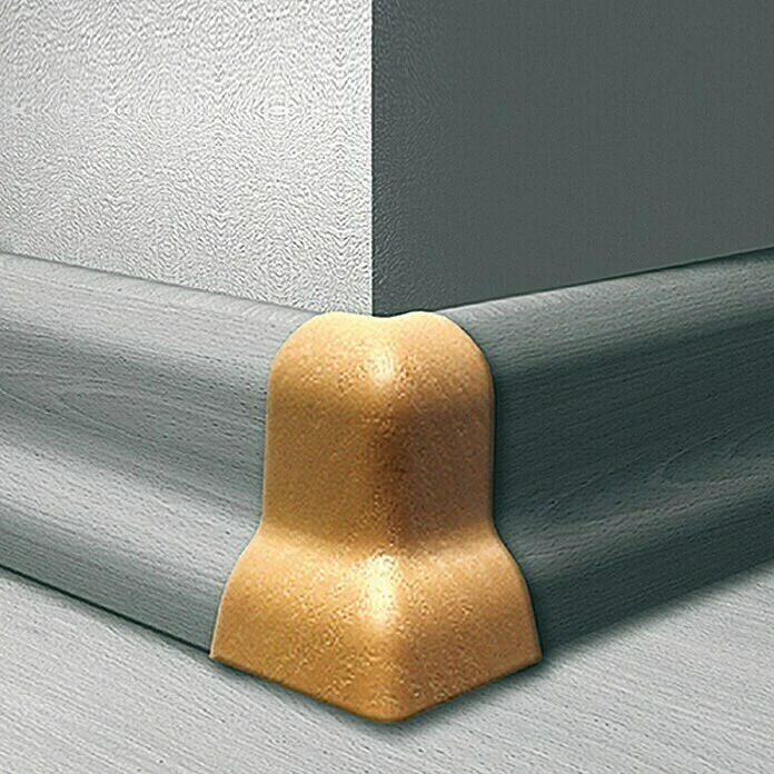 Billig ⭐ BAUHAUS LOGOCLIC Außenecke K40 Buche, 2 Stk., Geeignet Für: Sockelleiste K40 😉 – Bild 2