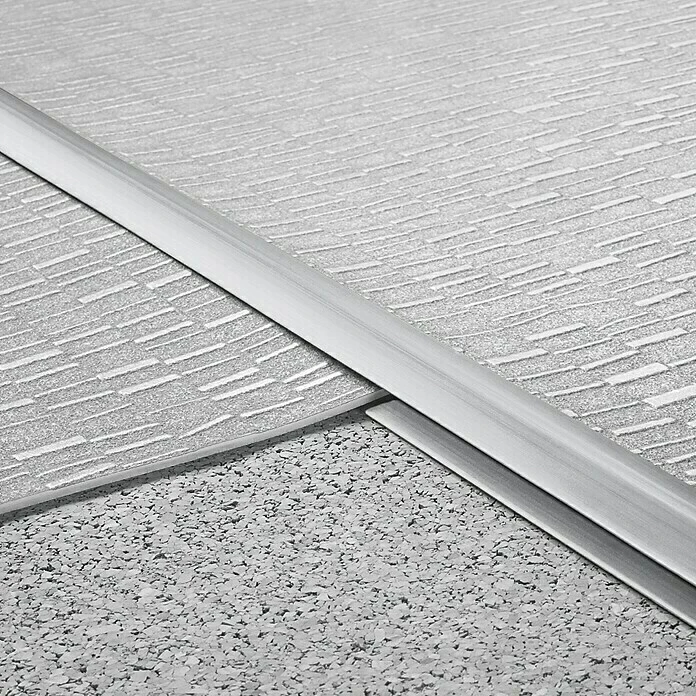 Auslauf ✔️ BAUHAUS LOGOCLIC Doppeleinfassleiste Grau, 1 M X 24 Mm X 6 Mm, Montageart: Kleben 🛒