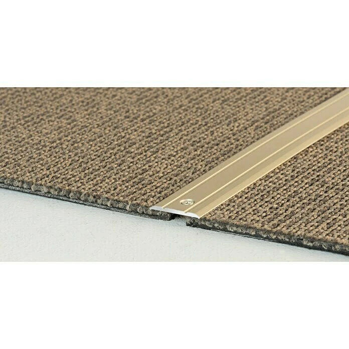 Blitzangebot 😉 BAUHAUS LOGOCLIC Übergangsprofil 133 Sahara, 1 M X 25 Mm X 2 Mm, Montageart: Schrauben 🌟