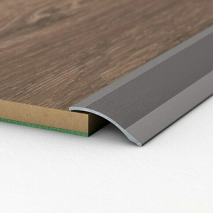 Aktion ✔️ BAUHAUS LOGOCLIC Anpassprofil 138 Grau Metallic, 1 M X 38 Mm, Montageart: Kleben 👍