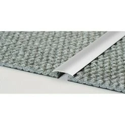 Am billigsten 🧨 BAUHAUS LOGOCLIC Übergangsprofil 130 Silber, 2,7 M X 30 Mm X 3,9 Mm, Montageart: Kleben 🥰