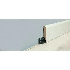 Beste Bewertungen von 😍 BAUHAUS LOGOCLIC Sockelleiste Weiß 2,6 M X 17 Mm X 70 Mm, Gerundet ❤️