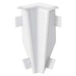 Auslauf ✨ BAUHAUS LOGOCLIC Innenecke K50 Weiß, 2 Stk., Passend Für: LOGOCLIC Sockelleiste K50 💯