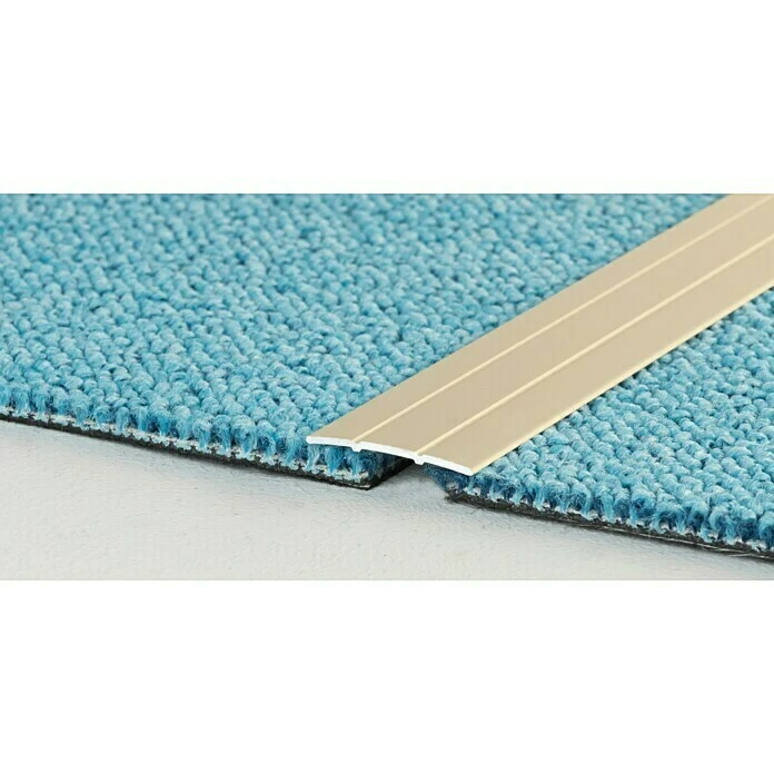 Coupon ⌛ BAUHAUS LOGOCLIC Übergangsprofil 132 Sahara, 1 M X 38 Mm X 2,5 Mm, Montageart: Kleben ⭐