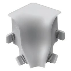 Billig 😍 BAUHAUS LOGOCLIC Innenecke K40 Chrom Matt, 2 Stk., Geeignet Für: Sockelleiste K40 ⌛