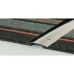 Angebote ✔️ BAUHAUS LOGOCLIC Übergangsprofil 102 Edelstahl Glänzend, 0,9 M X 50 Mm X 5,6 Mm, Montageart: Schrauben, Seitlich Versenkt Gelocht ✔️