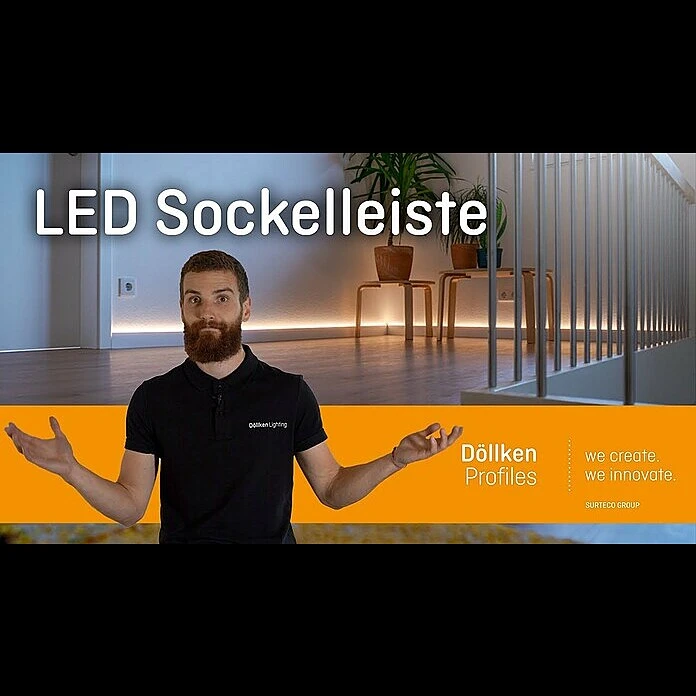 Coupon ⭐ BAUHAUS Deckprofil Cubica LS80 Light Down Anthrazit, 2,5 M X 19 Mm X 80 Mm ✨ – Bild 4