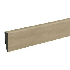 Schlussverkauf 😍 BAUHAUS Profiles And More Sockelleiste KU51L Châteaux Neuf 2,4 M X 15 Mm X 50 Mm, Gerade ✔️