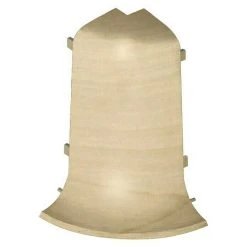 Billig 🎉 BAUHAUS LOGOCLIC Außenecke Buche Hell, 2 Stk., Geeignet Für: Kabelkanal-Sockelleisten 🌟