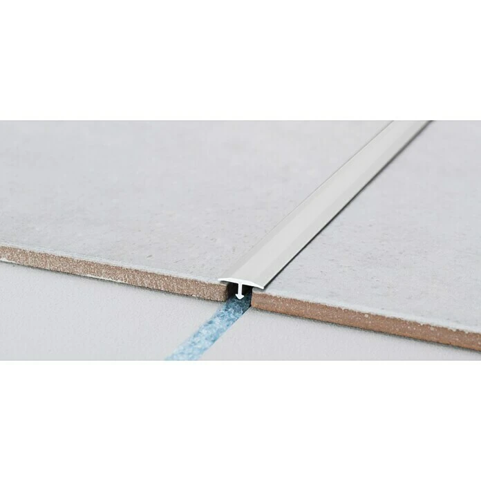 Großhandel 👍 BAUHAUS LOGOCLIC T-Profil 265 Silber, 2,7 M X 14 Mm, Montageart: Kleben 🤩