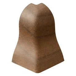 Bestes Angebot ✨ BAUHAUS LOGOCLIC Außenecke K40 Nussbaum, 2 Stk., Geeignet Für: Sockelleiste K40 ✔️