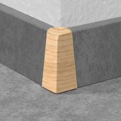 Blitzangebot 🧨 BAUHAUS LOGOCLIC Außenecke K40 C Birke, 2 Stk., Passend Für: LOGOCLIC Sockelleiste K40 C ✔️