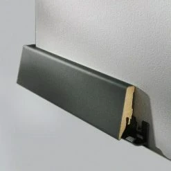 Top 10 🔔 BAUHAUS LOGOCLIC Sockelleiste K58 D Anthrazit 2,6 M X 19 Mm X 58 Mm, Gerade 🎁