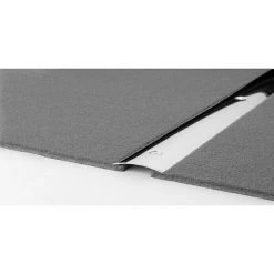 Bestes Angebot 🔥 BAUHAUS LOGOCLIC Übergangsprofil 110 Edelstahl Glänzend, 2,7 M X 30 Mm X 3,5 Mm, Montageart: Schrauben, Mittig Versenkt Gelocht 🌟