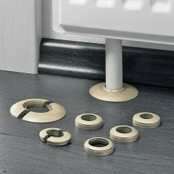 Blitzangebot 🔥 BAUHAUS LOGOCLIC Rohrrosette Ahorn, 2 Stk., Kunststoff ⭐