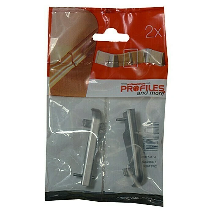 Besorgen ❤️ BAUHAUS Profiles And More Übergangskappe FU60L Silber, 2 Stk. 👍 – Bild 2