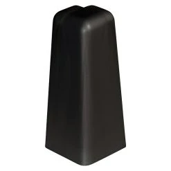 Bestpreis ✔️ BAUHAUS Egger Außenecke Schwarz, 2 Stk., Passend Für: Egger Sockelleisten 17 X 60 Mm 🛒