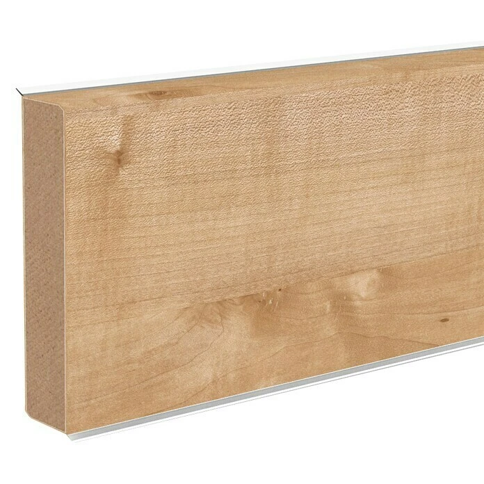 Am billigsten 🔔 BAUHAUS Sockelleiste XL Melua 2,5 M X 18 Mm X 60 Mm, Gerade ⌛