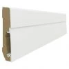Schlussverkauf 👏 BAUHAUS BaukulitVox Estilo Sockelleiste E301 Weiß, 2.400 X 18 X 75 Mm 🛒